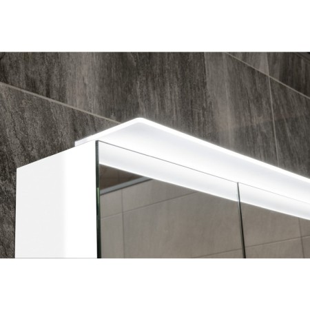 Sapho LINEX szafka z lustremoświetlenie LED 80x70x15cm biała LX080-0030