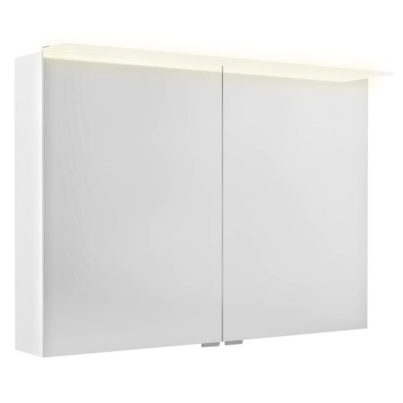 Sapho LINEX szafka z lustrem oświetlenie LED 100x70x15cm biała LX100-0030