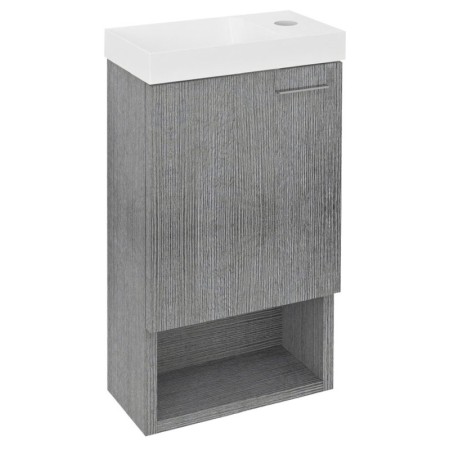 Sapho LATUS XI szafka umywalkowa 30x53x16.5cm dąb srebrny LT711-1111