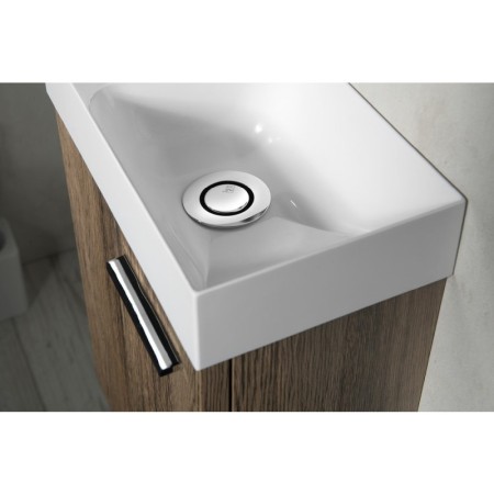 Sapho LATUS XI szafka umywalkowa 30x53x16.5cm dąb srebrny LT711-1111