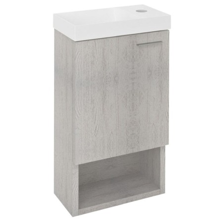 Sapho LATUS XI szafka pod umywalkę 30x53x16.5cm dąb Polar LT711-1010