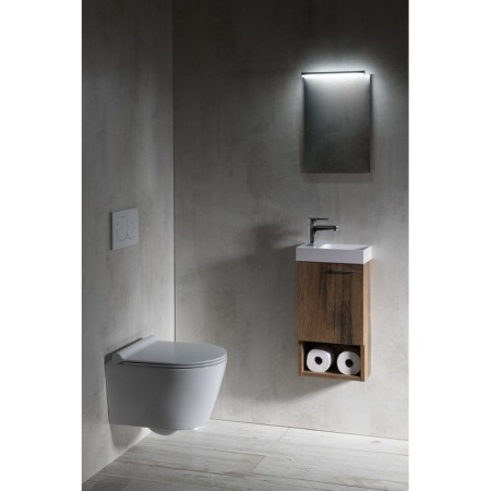 Sapho LATUS XI szafka pod umywalkę 30x53x16.5cm dąb Polar LT711-1010