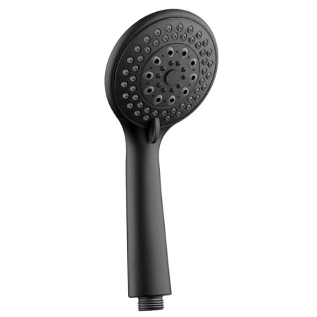 Aqualine Słuchawka prysznicowa z dyszą masującą 3 funkcje średnica 100mm ABS/czarny SC106