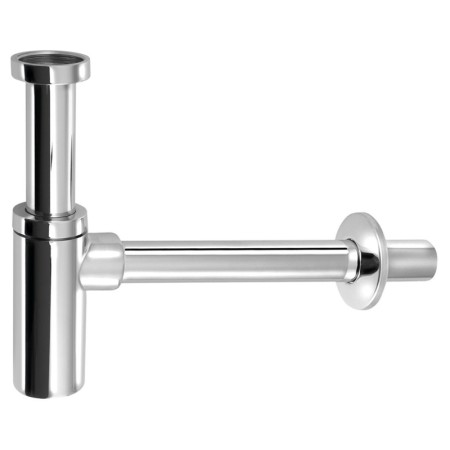 Sapho Syfon umywalkowy 5/4" odpływ 32 mm okrągły chrom SI511