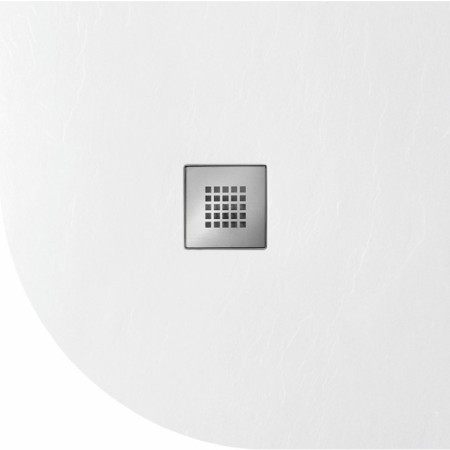 Gelco Mitia brodzik prysznicowy kompozytowy półokrągły 90x90cm biały PMBR90
