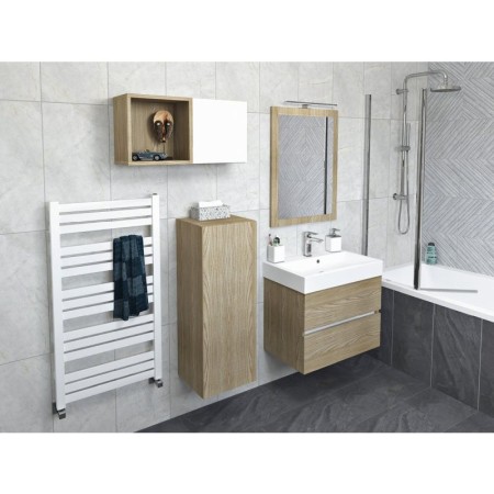 Sapho ESPACE szafka 35x94x22cm 1 drzwi lewa/prawa biała mat ESC110-3131