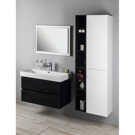 Sapho ESPACE słupek wysoki 35x172x32cm 2 drzwiczki lewy/prawy biała połysk ESC230-3030