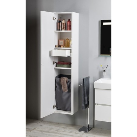 Sapho ESPACE słupek wysoki 35x172x32cm 1 drzwczki lewy/prawy biały połysk ESC330-3030