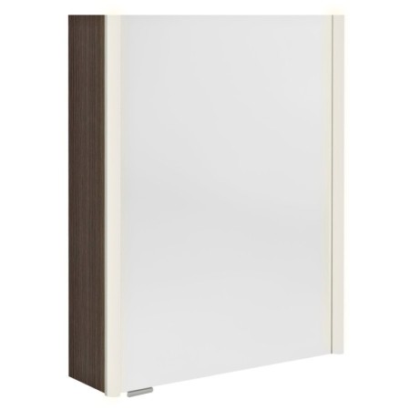 Sapho ALIX szafka z lustrem oświetlenie LED 56x70x17.5cm lewa/prawa sosna rustykalna AX156-0016