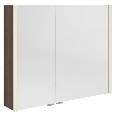 Sapho ALIX szafka z lustrem oświetlenie LED 86x70x17.5cm sosna rustykalna AX186-0016