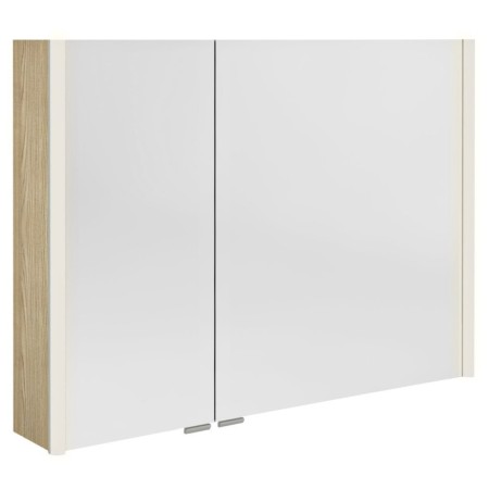 Sapho ALIX szafka z lustrem oświetlenie LED 96x70x17.5cm wiąz Bardini AX196-0013