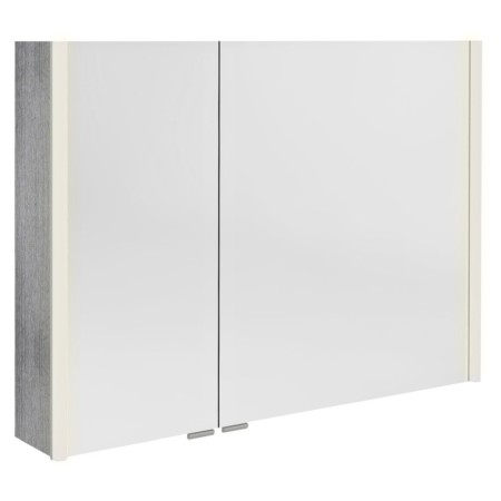 Sapho ALIX szafka z lustrem oświetlenie LED 96x70x17.5cm dąb srebrny AX196-0011