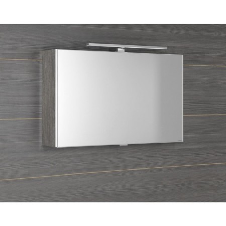 Sapho CLOE szafka z lustrem z oświetleniem LED 80x50x18cm dąb srebrny CE080-0011