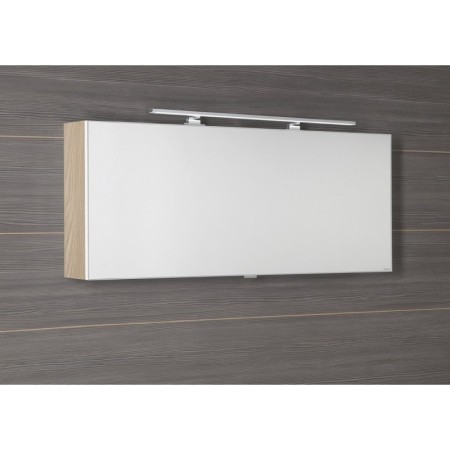 Sapho CLOE szafka z lustrem z oświetleniem LED 120x50x18cm wiąz Bardini CE120-0013