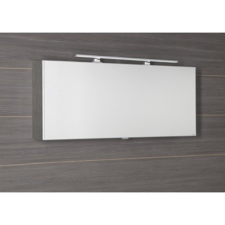 Sapho CLOE szafka z lustrem z oświetleniem LED 120x50x18cm dąb srebrny CE120-0011