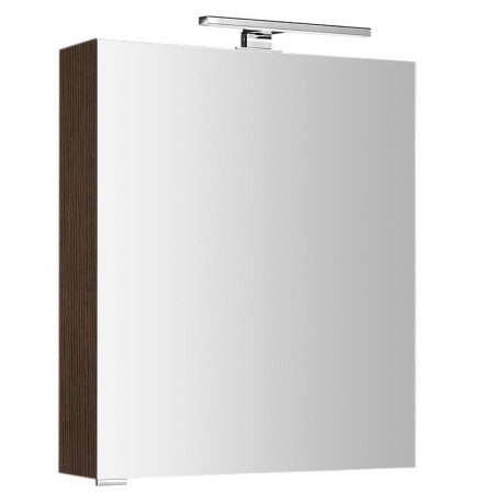 Sapho MIRRÓ szafka z lustrem oświetlenie LED 60x70x16cm lewa/prawa sosna rustykalna MC060-0016