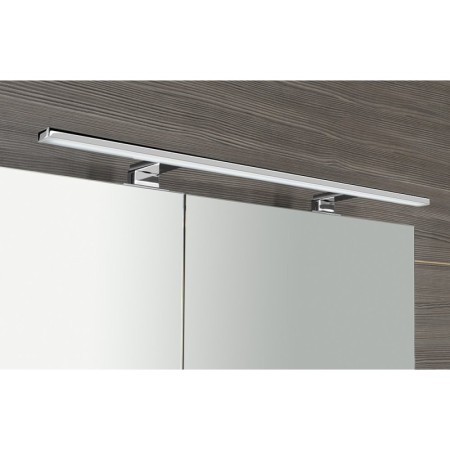 Sapho MIRRÓ szafka z lustrem z oświetleniem LED 90x70x16cm wiąz Bardini MC090-0013
