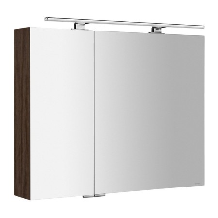 Sapho MIRRÓ szafka z lustrem z oświetleniem LED 90x70x16cm sosna rustykalna MC090-0016