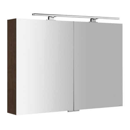 Sapho MIRRÓ szafka z lustrem z oświetleniem LED 100x70x16cm sosna rustykalna MC100-0016