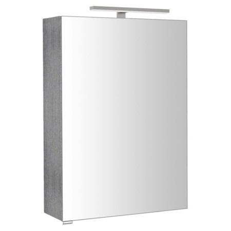 Sapho RIWA szafka z lustrem oświetlenie LED 50x70x17cm dąb srebrny RIW050-0011