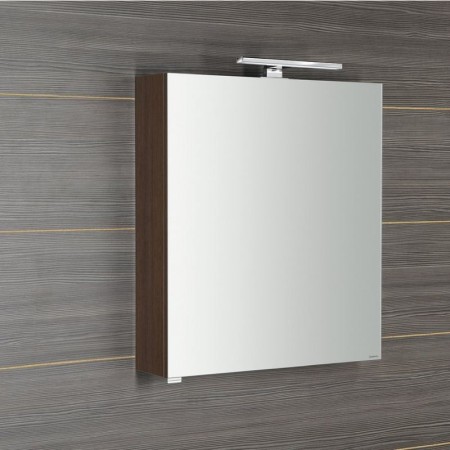 Sapho RIWA szafka z lustrem oświetlenie LED 50x70x17cm sosna rustykalna RIW050-0016