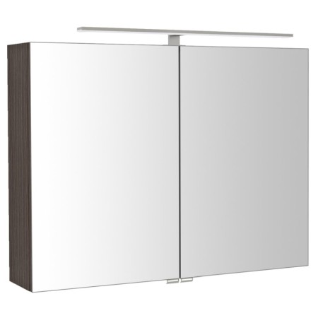 Sapho RIWA szafka z lustrem oświetlenie LED 81x70x17cm sosna rustykalna RIW080-0016