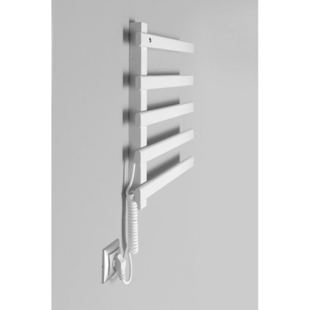 Sapho ELCOR elektryczna suszarka na ręczniki 480x520x50mm 85W biały mat EB520