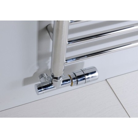Sapho MONO ONE zestaw przyłączeniowy termostatyczny jednopunktowy 40mm chrom CP2050S