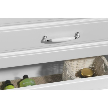 Aqualine FAVOLO szafka umywalkowa 86.5x60x44.6cm biały mat FV290