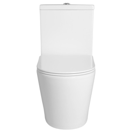 Sapho PACO RIMLESS kompakt WC ze spłuczką odpływ uniwersalny PC1012WR