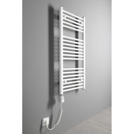 Aqualine Grzałka elektryczna z termostatem 700W biała TS-700B