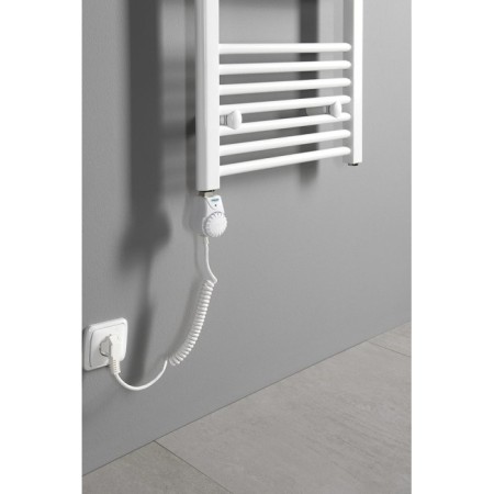 Aqualine Grzałka elektryczna z termostatem 700W biała TS-700B