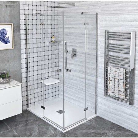 Polysan FORTIS LINE kabina prysznicowa 1200x1100 mm wejście z rogu FL1012LFL1011R