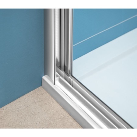 Polysan EASY LINE kabina prysznicowa trójścienna 700x900mm drzwi składane wariant L/P szkło czyste EL1970EL3315EL3315