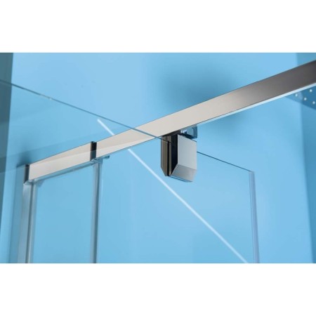 Polysan EASY LINE kabina prysznicowa trójścienna 800-900x900mm obrotowe drzwi wariant L/P szkło czyste EL1615EL3315EL3315