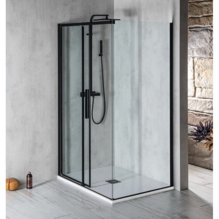 Polysan ALTIS LINE BLACK prostokątna kabina prysznicowa 1500x900 mm wariant L/P AL4212BAL6012B