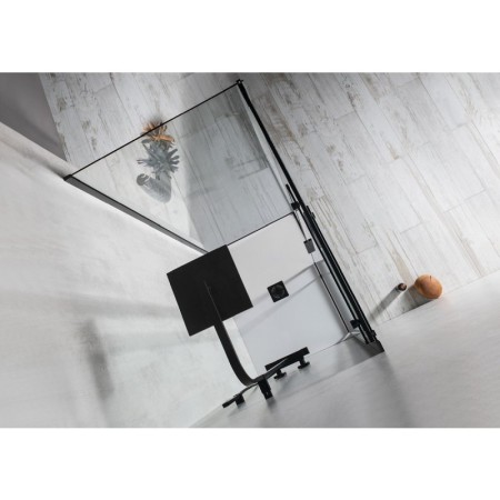 Polysan ALTIS LINE BLACK prostokątna kabina prysznicowa 1500x900 mm wariant L/P AL4212BAL6012B