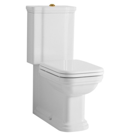 Kerasan WALDORF kompakt WC odpływ pionowy/poziomy biały-brąz WCSET18-WALDORF
