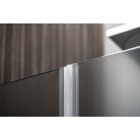 Aqualine PILOT drzwi prysznicowe obrotowe dwuskrzydłowe 900mm PT092