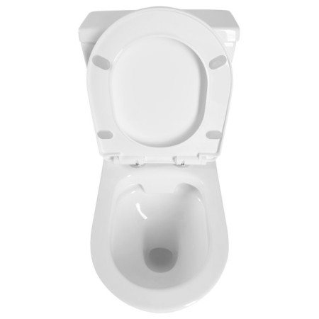 Aqualine JALTA RIMLESS kompakt WC uniwersalny PB103RW