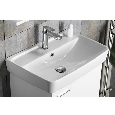 Aqualine DURU umywalka ceramiczna 60x40cm biały TU0351