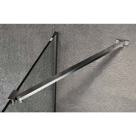 Gelco VARIO CHROME jednoczęściowa kabina prysznicowa Walk-In montaż przy ścianie szkło czyste 1000 mm GX1210GX1010