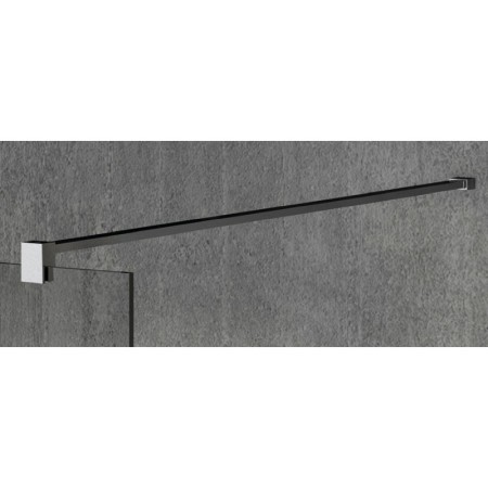 Gelco VARIO CHROME jednoczęściowa kabina przysznicowa Walk-In szkło dymione 1400 mm GX1314GX2210
