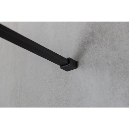 Gelco VARIO BLACK jednoczęściowa kabina przysznicowa Walk-In szkło matowe 900 mm GX1490GX2214