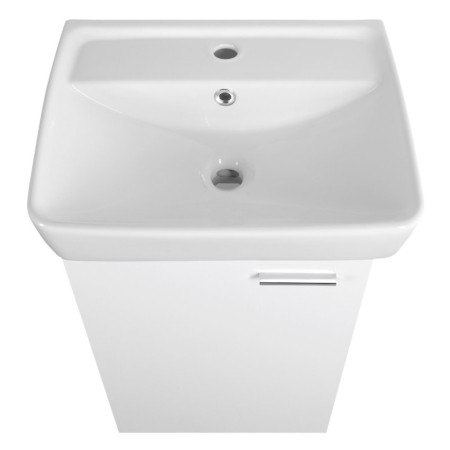 Aqualine ZOJA szafka umywalkowa 41.5x63x37.6cm biała 56372