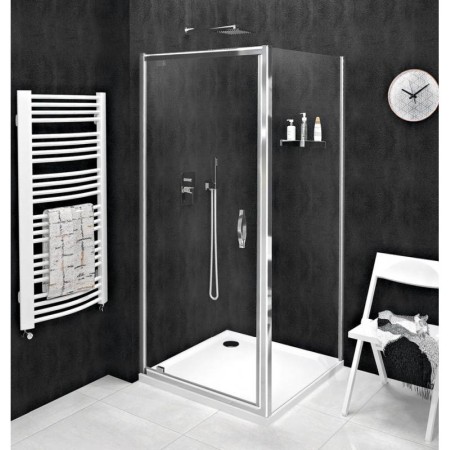 Gelco SIGMA SIMPLY kabina prysznicowa 900x700mm drzwi obrotowe L/P szkło czyste GS1296GS3170