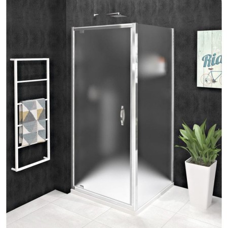 Gelco SIGMA SIMPLY kabina prysznicowa 800x900mm drzwi obrotowe L/P szkło brick GS3888GS4390