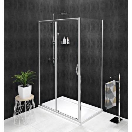 Gelco SIGMA SIMPLY kabina prysznicowa 1400x800mm L/P szkło czyste GS1114GS3180