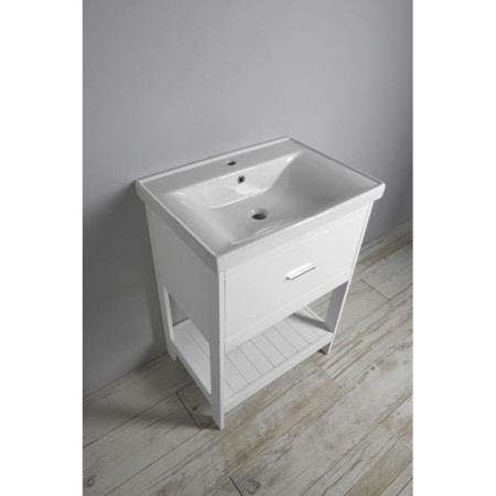 Aqualine ETIDE szafka umywalkowa 61.5x85x44 cm biały mat ET615