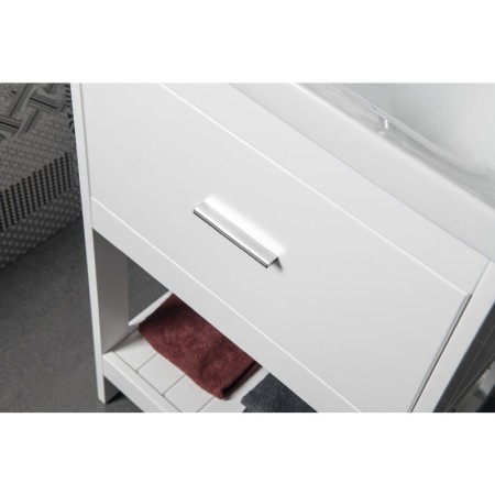 Aqualine ETIDE szafka umywalkowa 51.5x85x44 cm biały mat ET515
